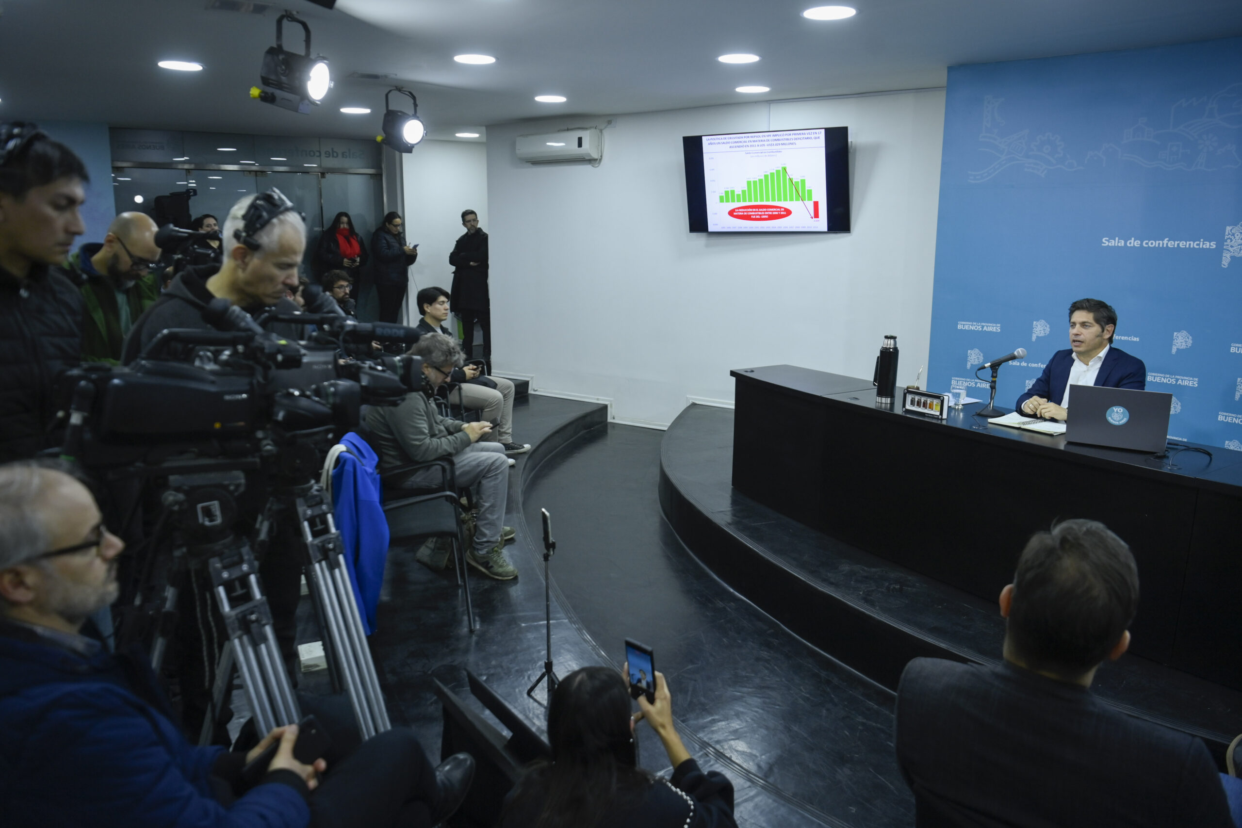 Kicillof advierte que Milei amenaza la soberanía energética argentina