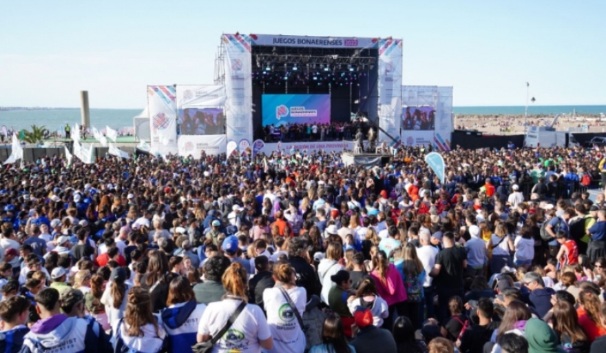 Axel Kicillof inaugura oficialmente los Juegos Bonaerenses 2025 en Berazategui