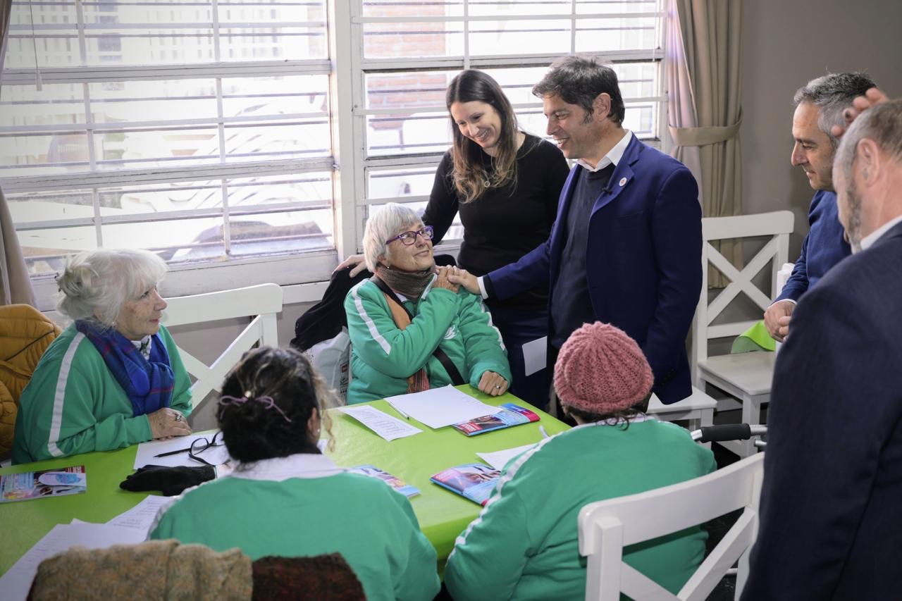 Axel Kicillof lanzó 'Mayores Activos' para potenciar la calidad de vida de adultos mayores
