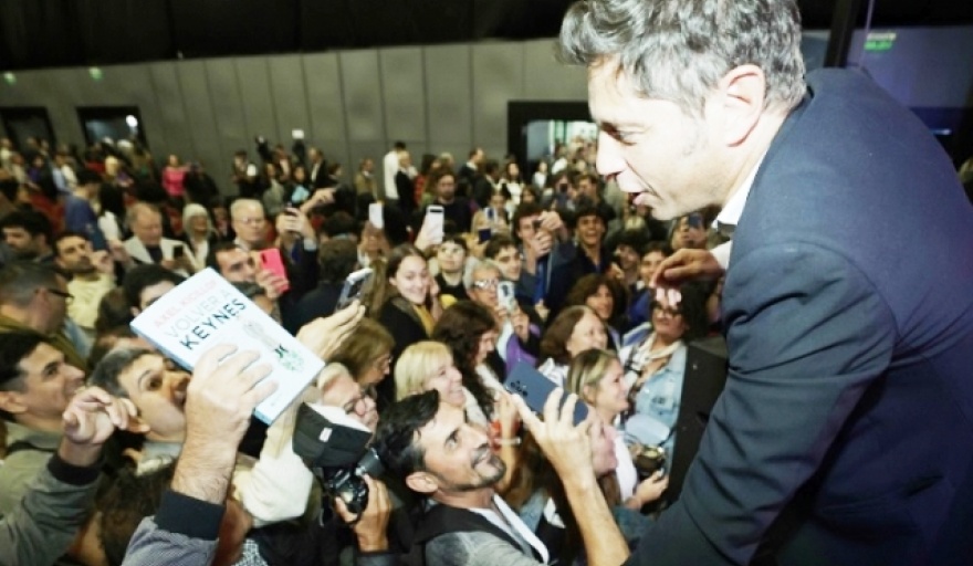 Axel Kicillof relanza su libro y destaca la relevancia actual de Keynes