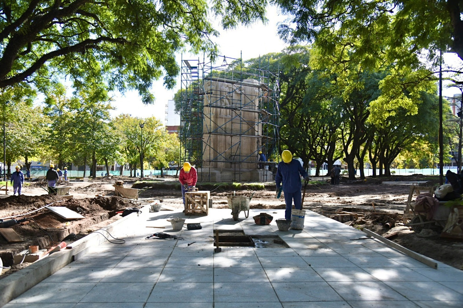 Recuperación integral de Plaza Rocha avanza con mejoras clave en La Plata
