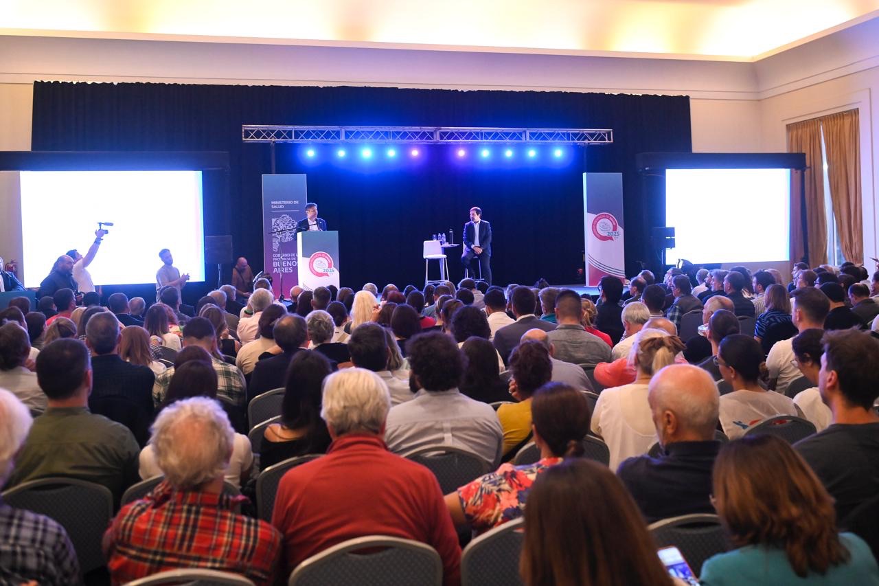 Axel Kicillof lideró la cuarta edición del Congreso Provincial de Salud en Mar del Plata