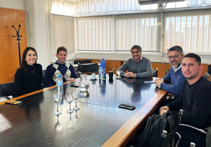 Reunión de autoridades de Magdalena y UNLP