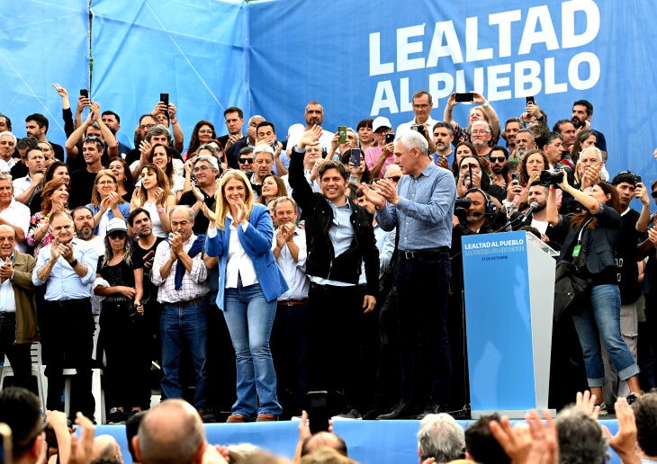 Axel Kicillof en Congreso PJ