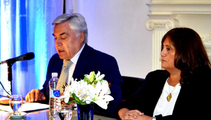 Gilberto Alegre en acto público