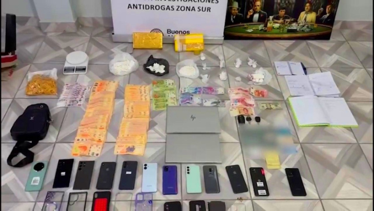 Operativo antidrogas en Villa Celina