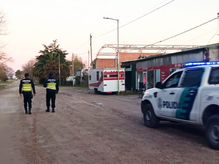 Operativo de seguridad en Magdalena