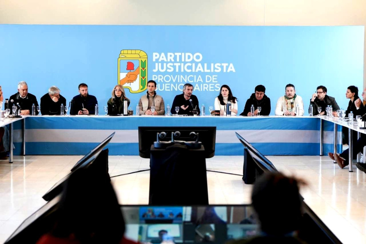 Reunión peronista en la Provincia de Buenos Aires