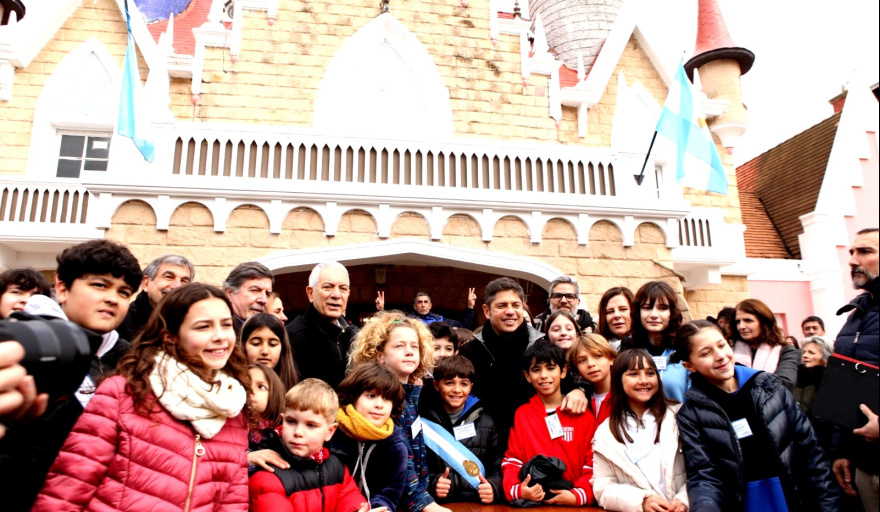Alak y Kicillof inauguran renovaciones en la República de los Niños de cara a las vacaciones