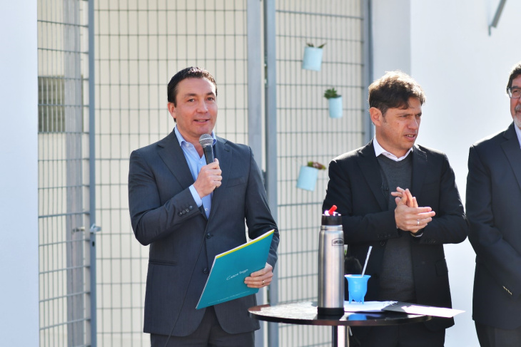 Fabián Cagliardi, intendente de Berisso