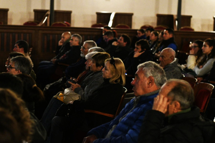 Intendente Lisandro Hourcade en presentación de Ojos en Alerta