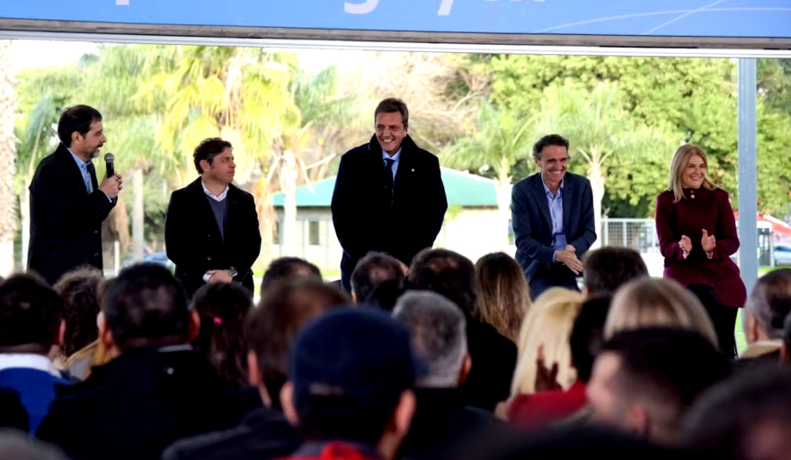 Kicillof, Massa y Katopodis coordinan estrategia electoral con intendentes bonaerenses