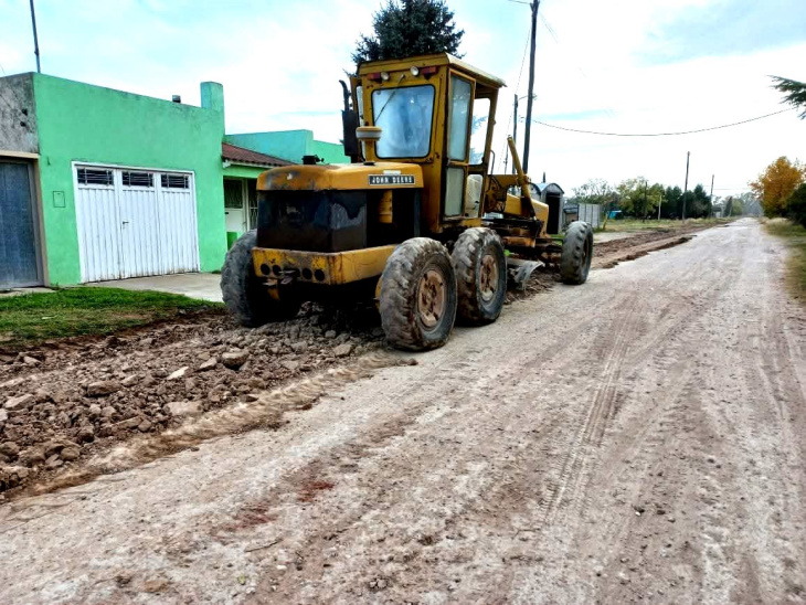 Obras en calles de Chaves
