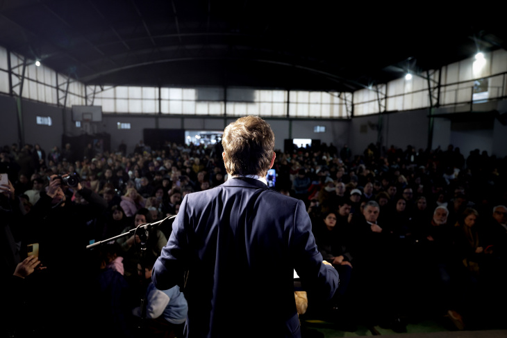 Axel Kicillof en La Matanza