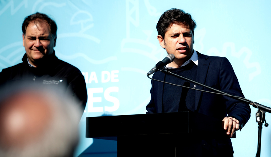 Kicillof inaugura nueva alcaidía en Quilmes y denuncia desvío de fondos por parte de Milei