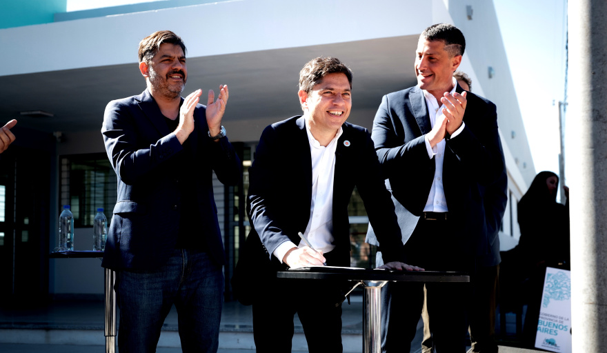 Kicillof refuerza su presencia territorial con nuevas inauguraciones y obras en municipios bonaerenses
