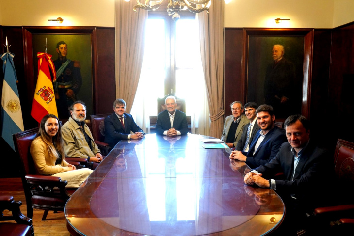 Encuentro entre Julio Alak y Joaquín María de Arístegui Laborde