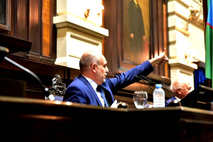 Sesión en la Legislatura bonaerense
