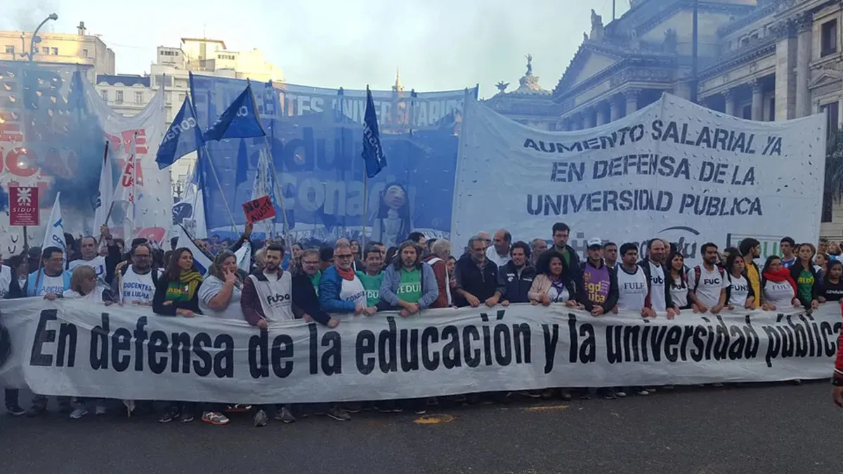 Movilización Nacional: Tercera Marcha Federal Universitaria en Buenos Aires