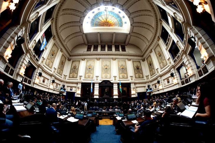 Diputados en sesión