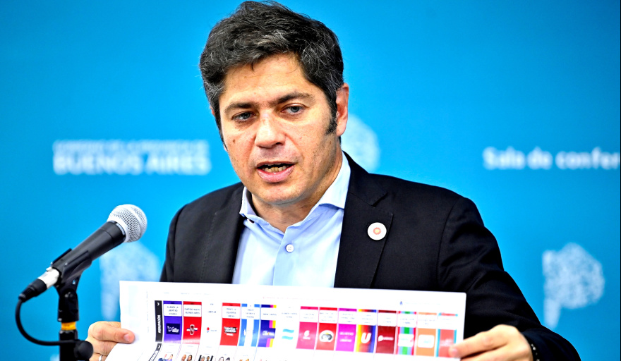 Kicillof lanza la Boleta Única de Papel y llama a elegir representantes honestos